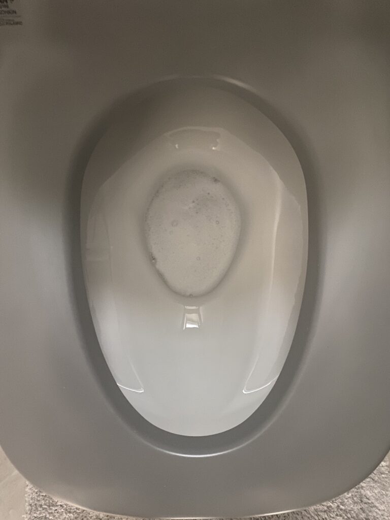 トイレ泡クッション
